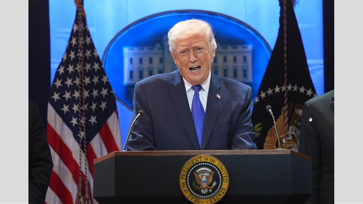 Sede de la Corte Suprema tras anular los aranceles de Trump.