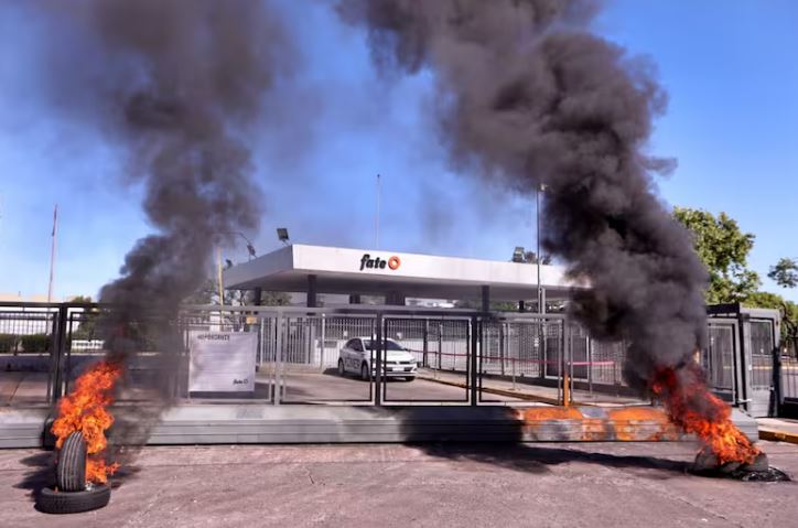 Conciliación obligatoria por Fate: ingreso a la planta industrial de San Fernando.