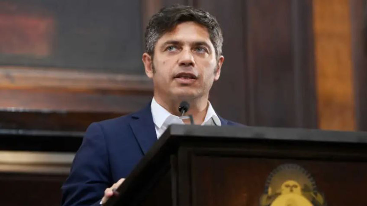 Axel Kicillof durante sus declaraciones sobre el fallo por YPF.