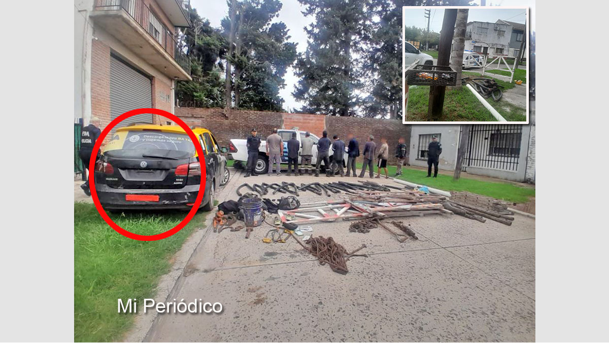 Operativo de la mafia del cobre en Villa Bosch, Tres de Febrero