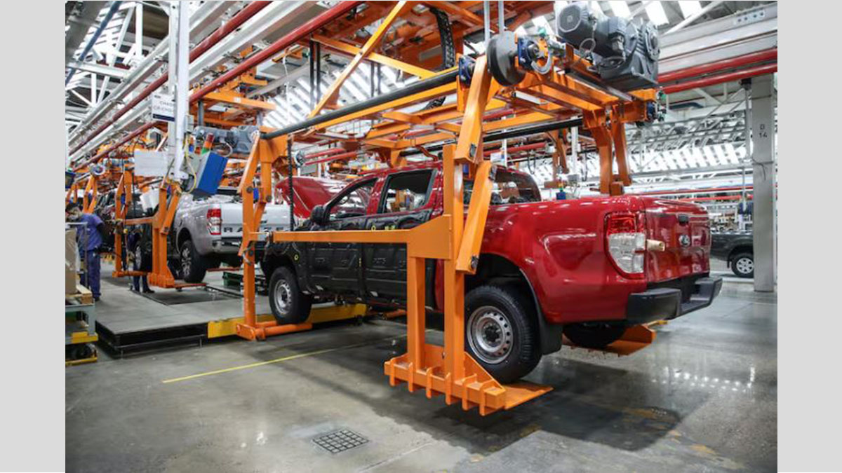 Planta automotriz argentina, sector beneficiado por la baja de retenciones automotriz anunciada por Milei.