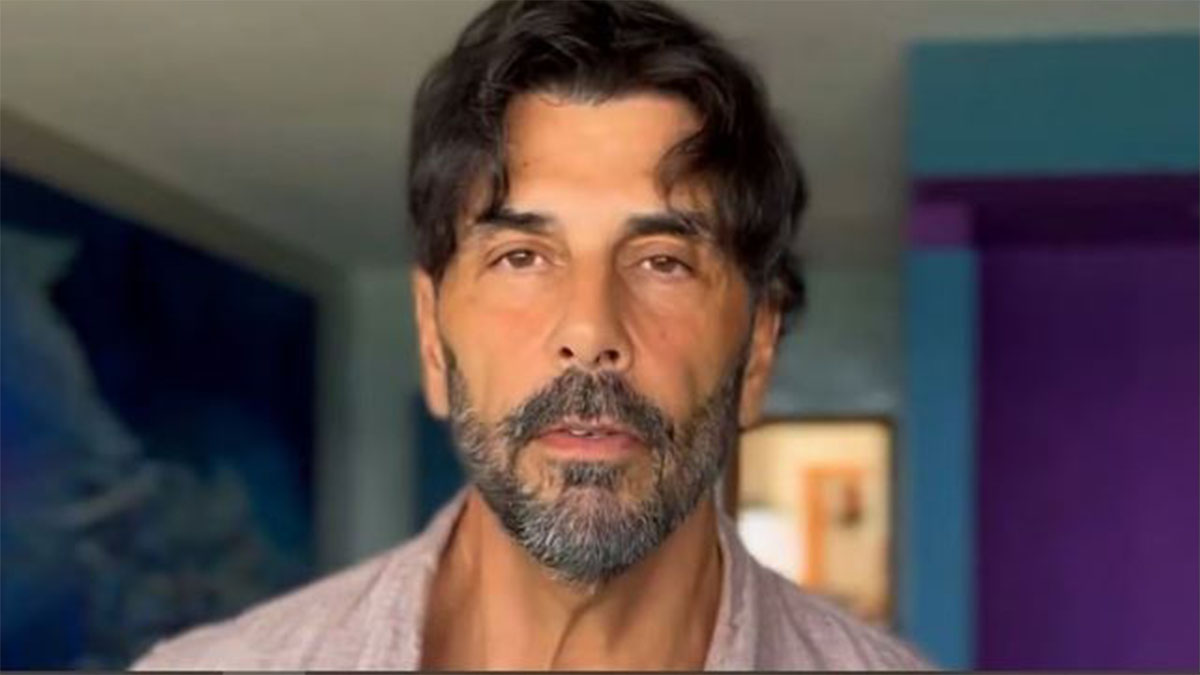 El actor Juan Darthés durante una entrevista sobre la acusación de Juan Darthés por parte de Thelma Fardin.
