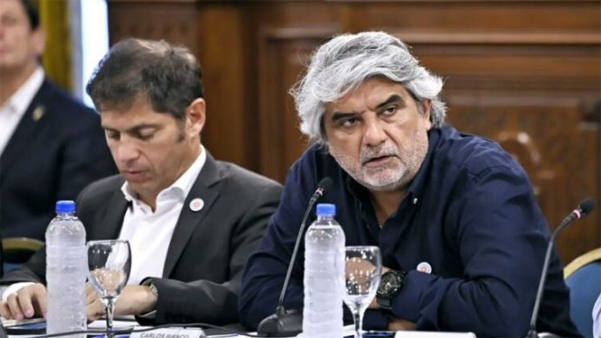 Axel Kicillof, gobernador bonaerense, a quien los gremios presionan para reabrir la discusión salarial
