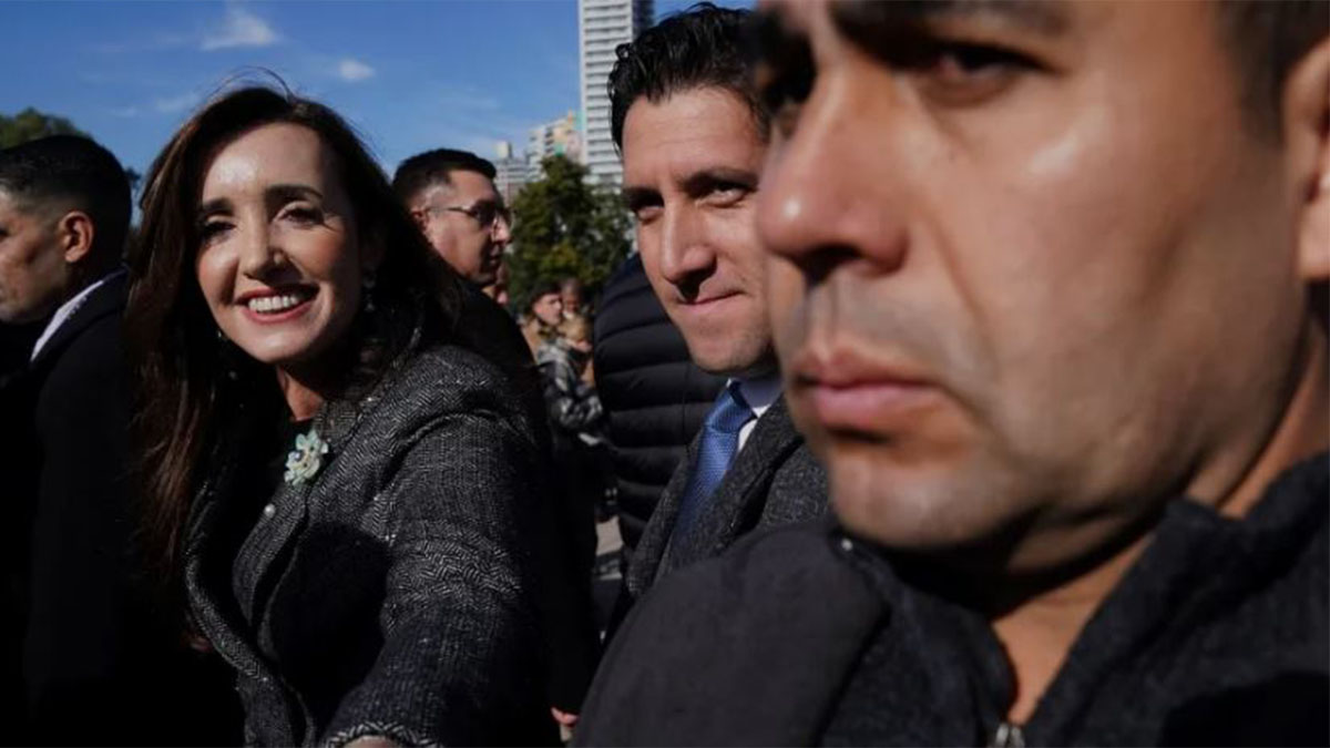 Victoria Villarruel en Rosario, donde lanzó duras críticas contra Manuel Adorni