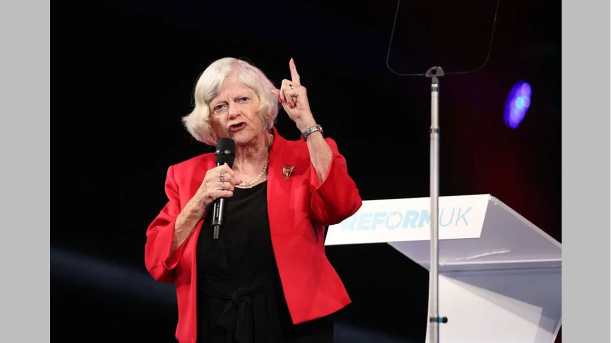 Ann Widdecombe, exdiputada británica cuya muerte es investigada por la Policía.