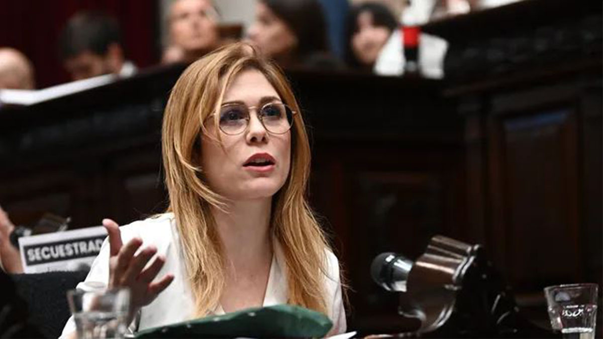 Lilia Lemoine diputada nacional de La Libertad Avanza en el Congreso