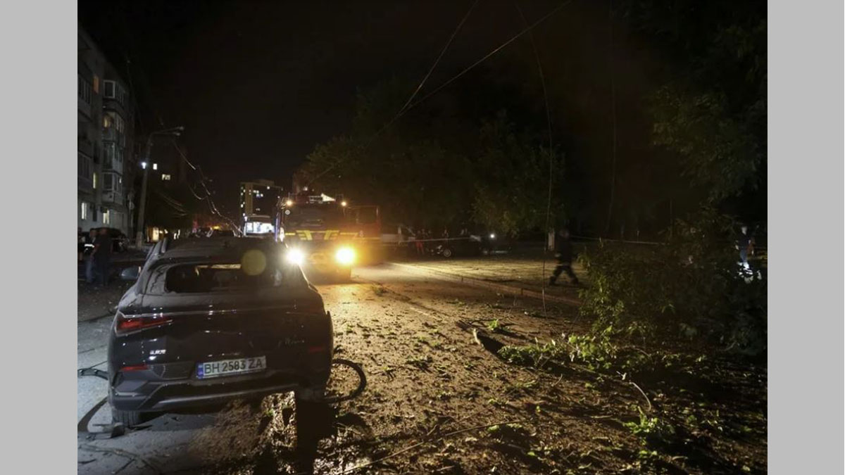Ataque de drones ucranianos contra un centro logístico en Rusia