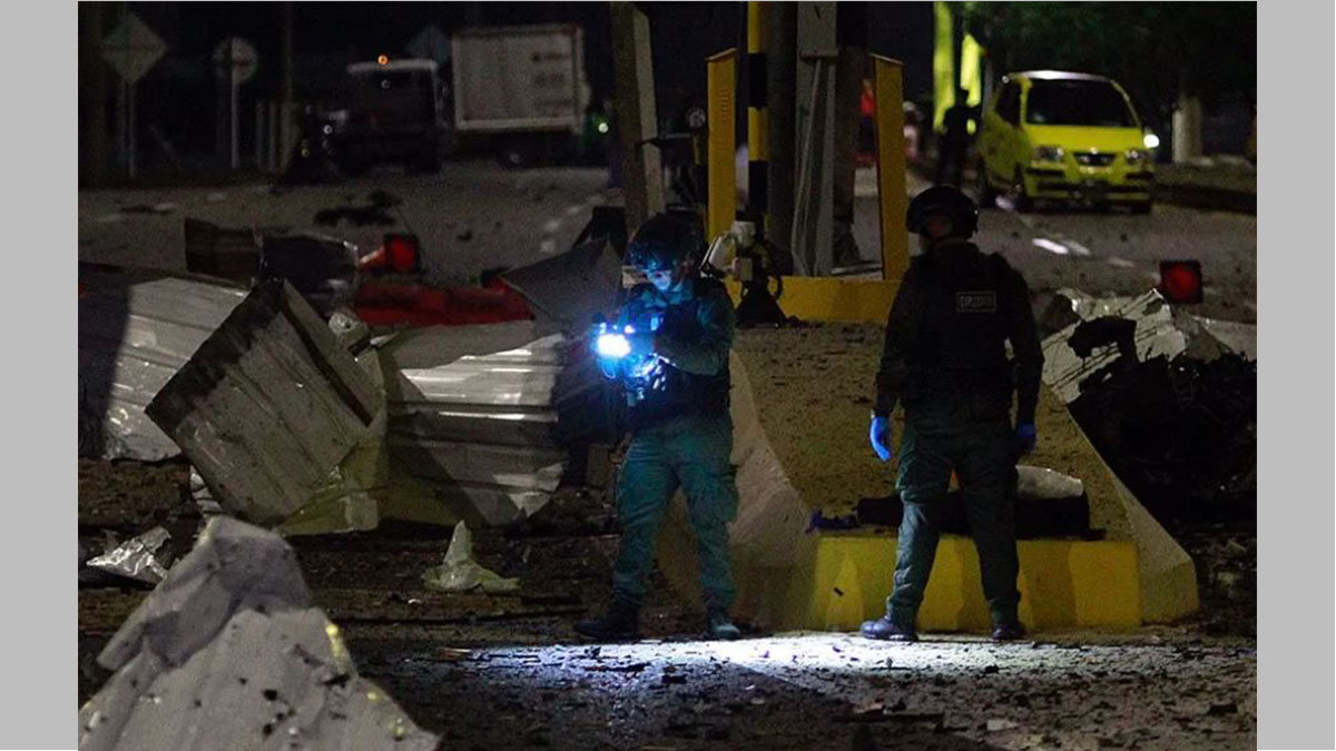 Atentado en Colombia tras la explosión de un vehículo bomba cerca del comando de la Policía en Cúcuta.