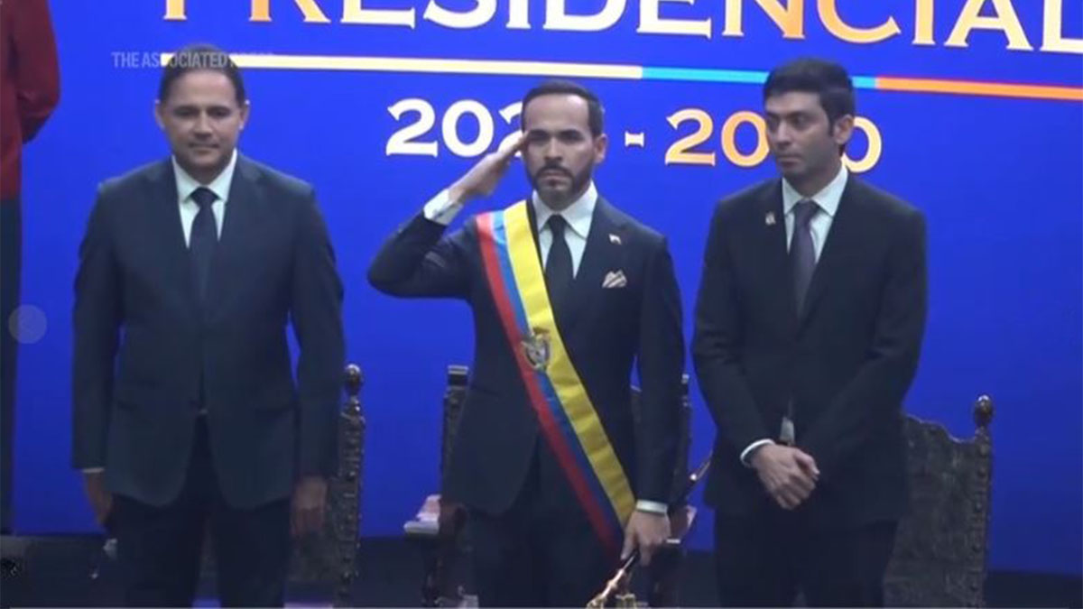 Abelardo de la Espriella asumió como presidente de Colombia durante la ceremonia realizada en Cali.