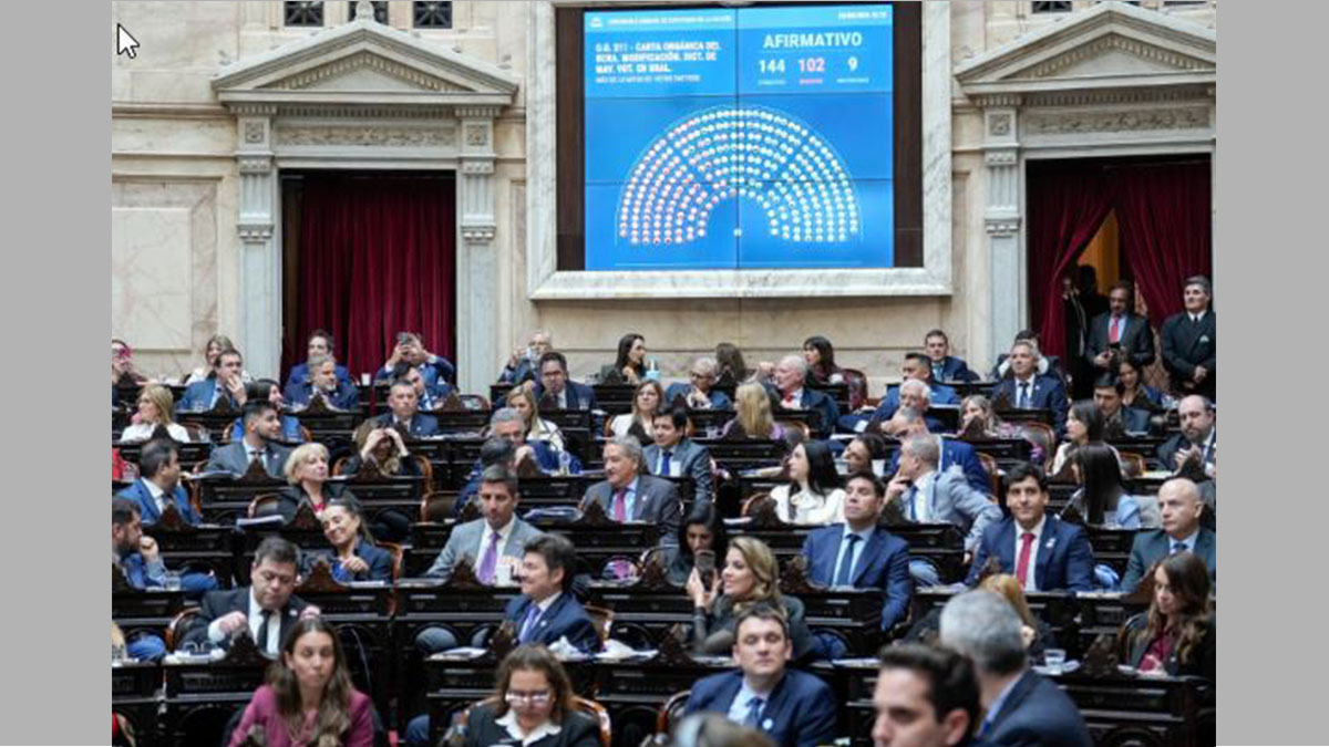 Votación de la reforma del Banco Central en Diputados