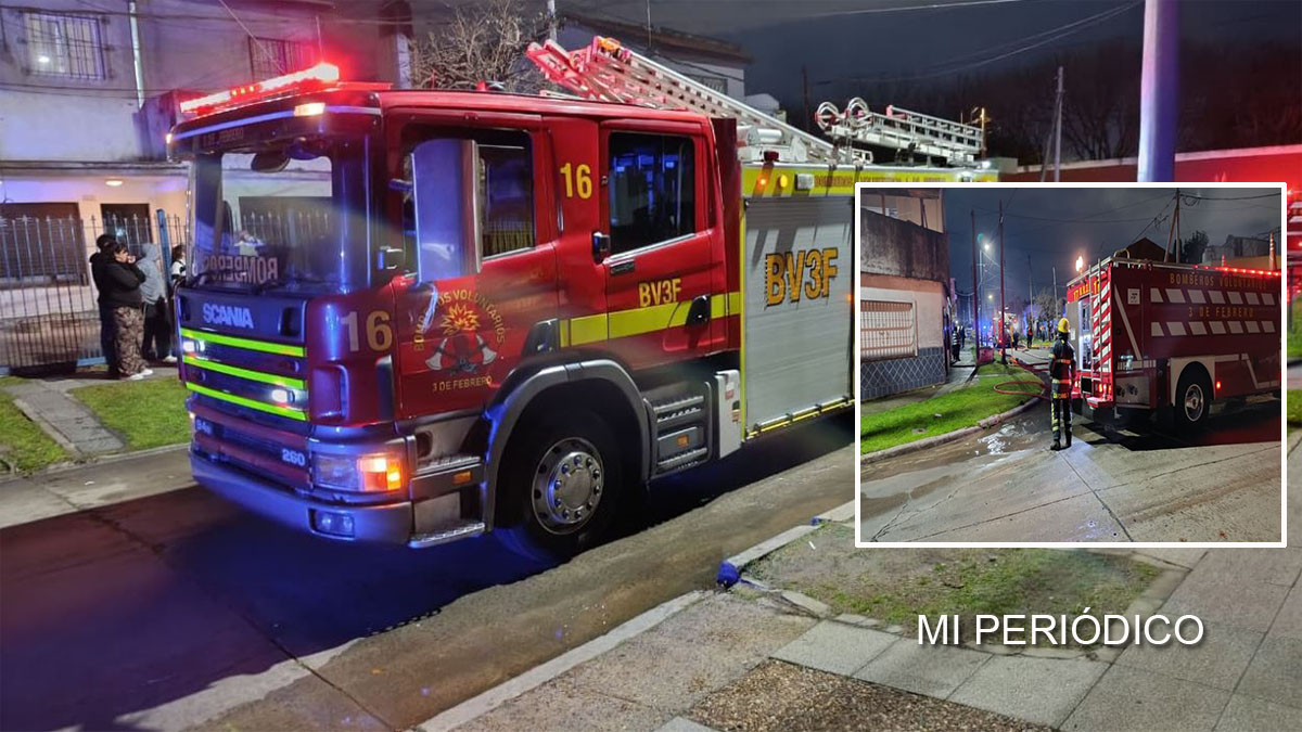Incendio en una vivienda de Remedios de Escalada