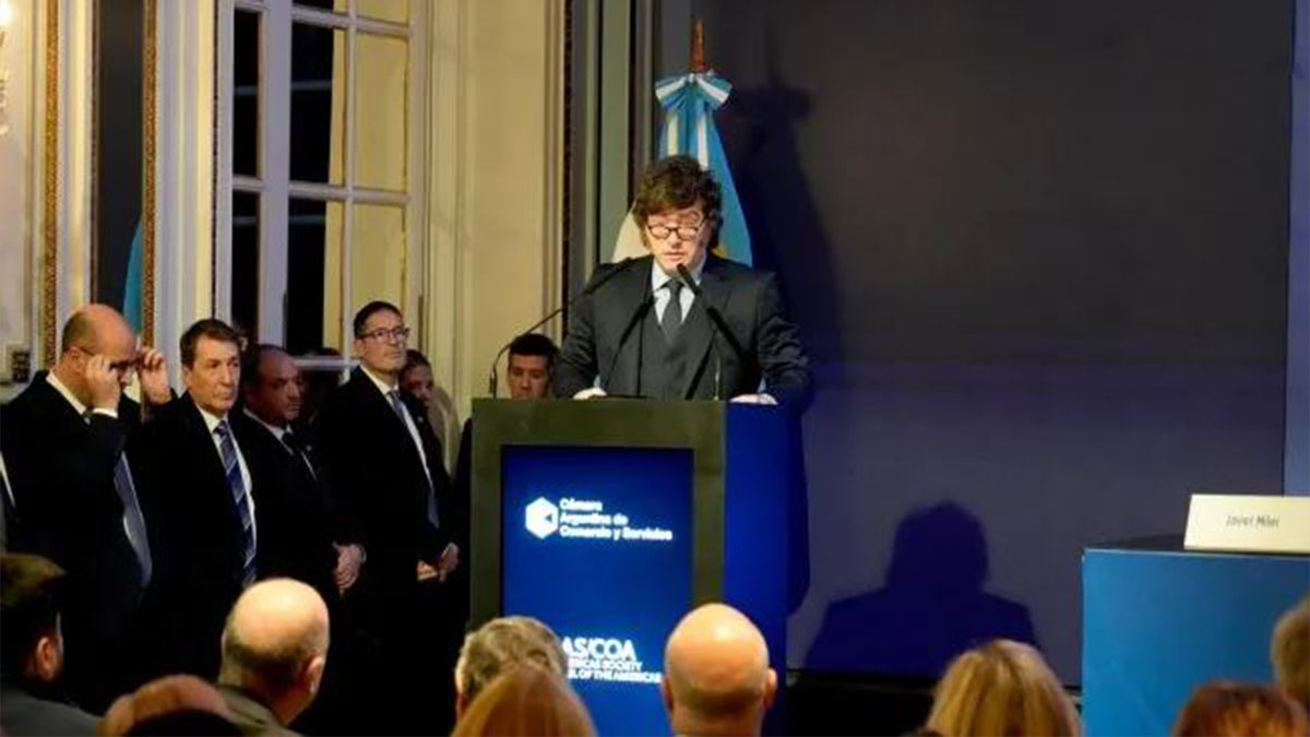 Milei durante el Council of the Americas y la apertura comercial