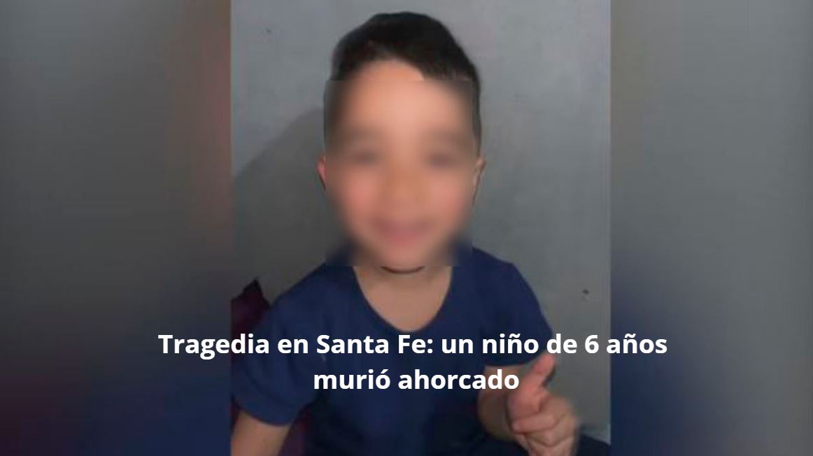 Tragedia en Santa Fe por la muerte de un niño de 6 años