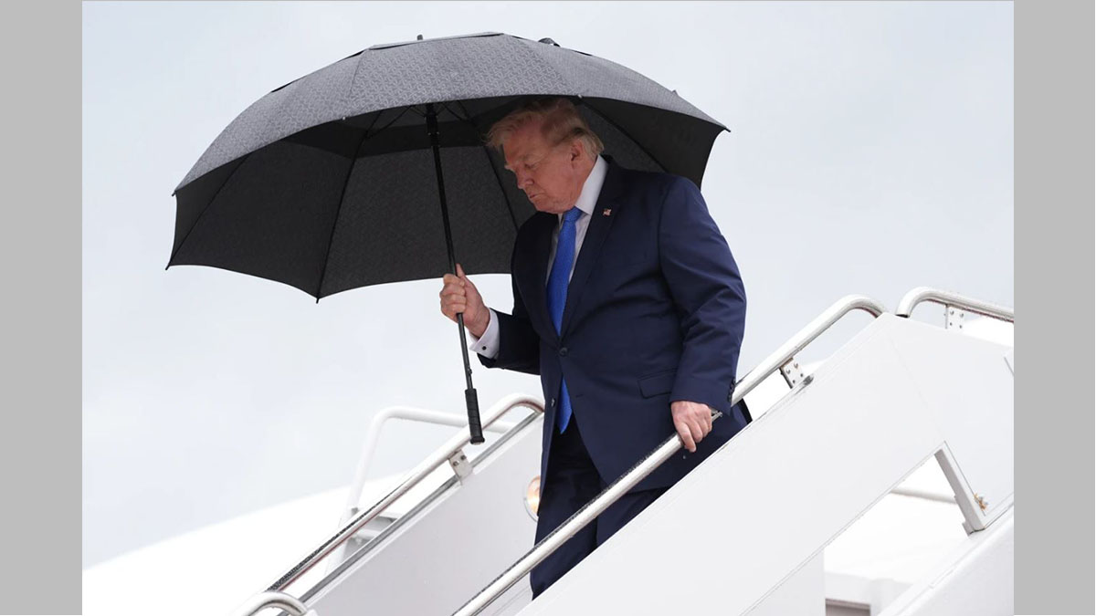 Trump amenaza a Irán durante una reunión con su gabinete en la Casa Blanca