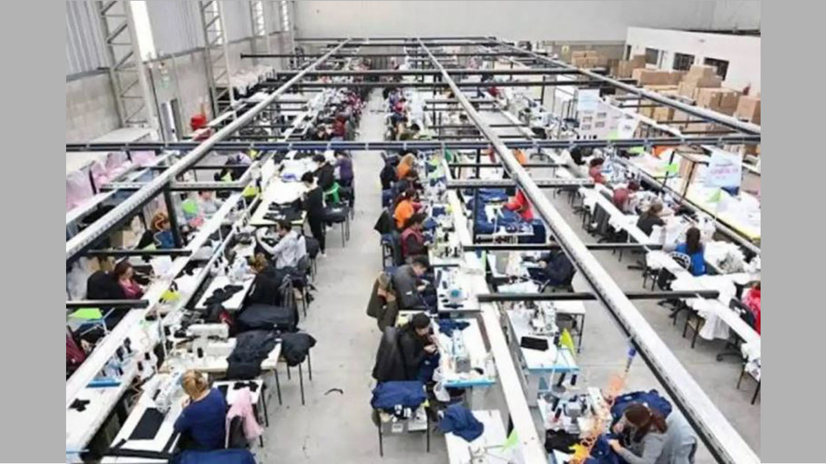 Fábrica textil Will Der donde se producía indumentaria deportiva para marcas internacionales.