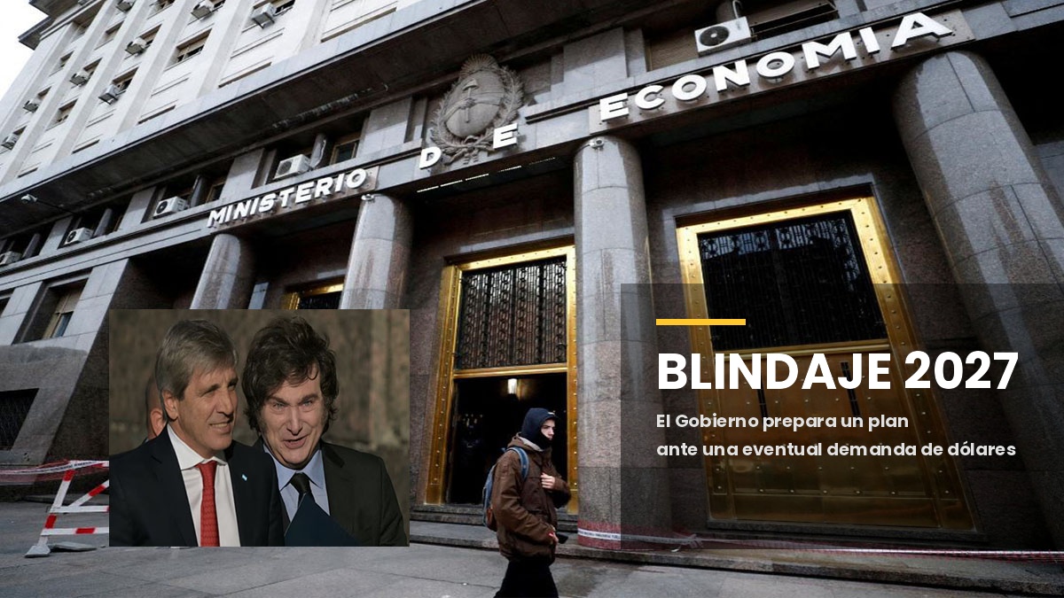 Blindaje 2027: Luis Caputo durante su paso por Nueva York
