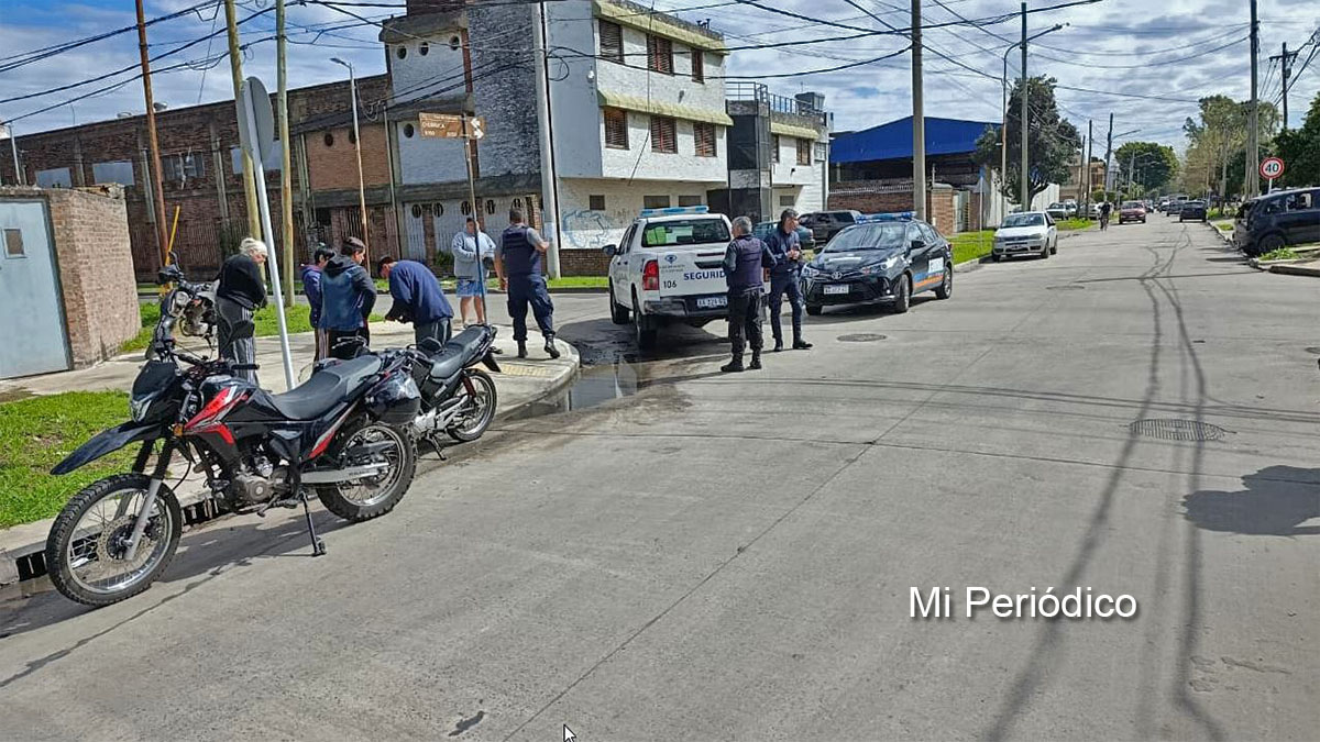 Cruce de Madariaga y Churruca, escena del accidente en Loma Hermosa, Tres de Febrero