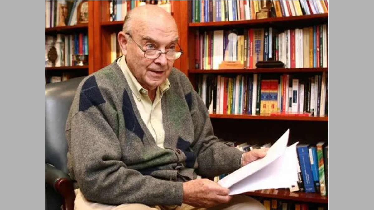 Domingo Cavallo durante la entrevista en la que recomendó levantar el cepo