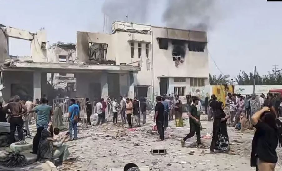 Zona residencial de Lamerd destruida por crímenes de guerra en Irán, según la ONU