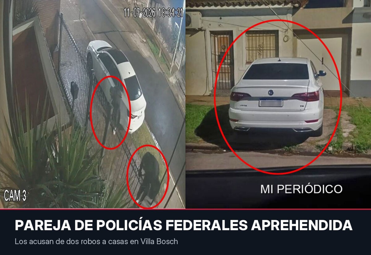 Policías federales aprehendidos por robos a casas en Villa Bosch