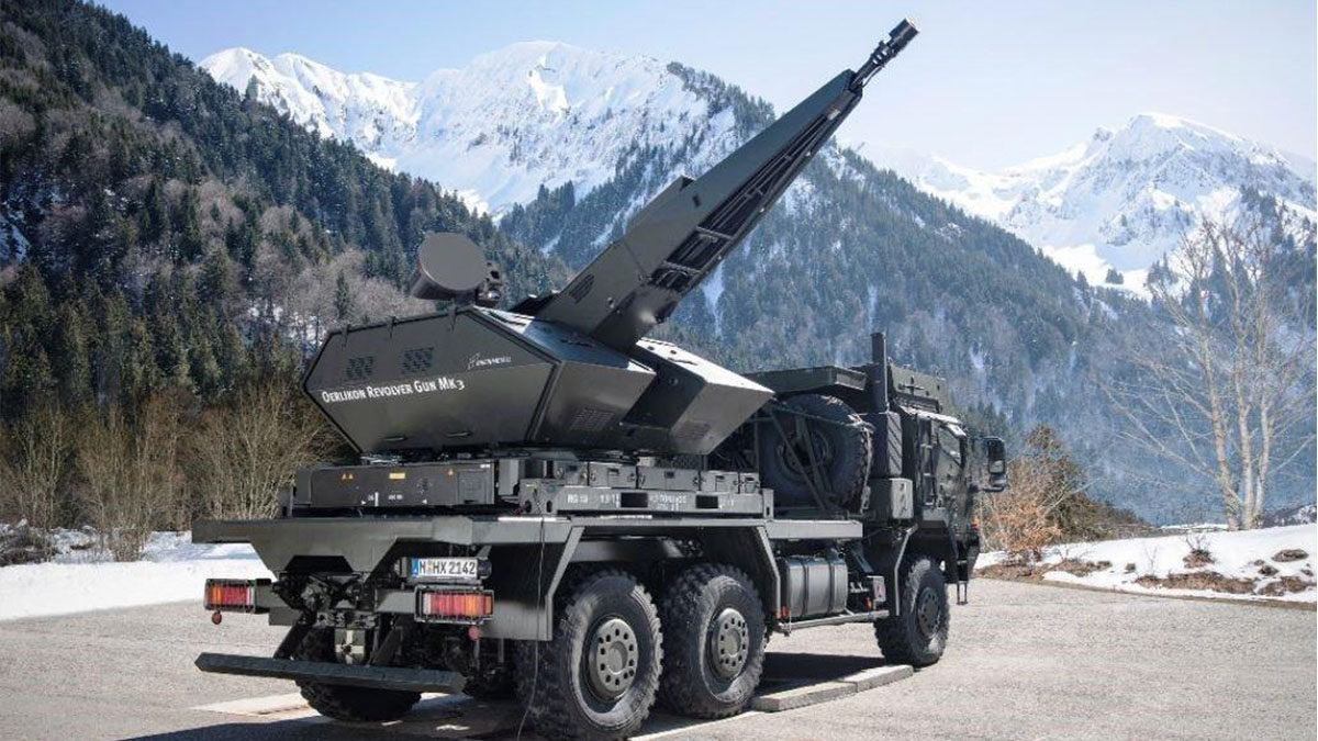 Guerra en Ucrania: sistema de defensa Skynex de Rheinmetall