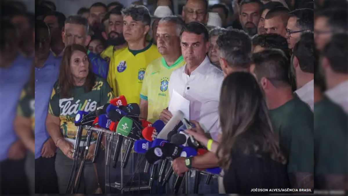 Flávio Bolsonaro en Estados Unidos y su situación tras la derrota electoral