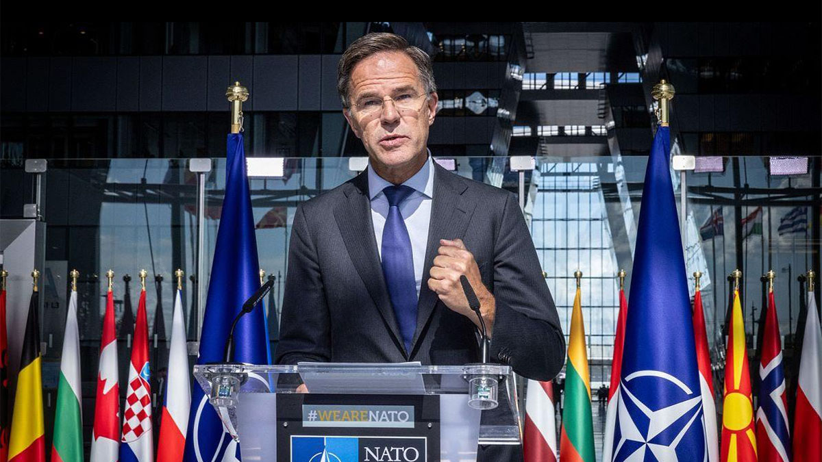 Mark Rutte, secretario general de la OTAN, ante la tensión en el mar Negro