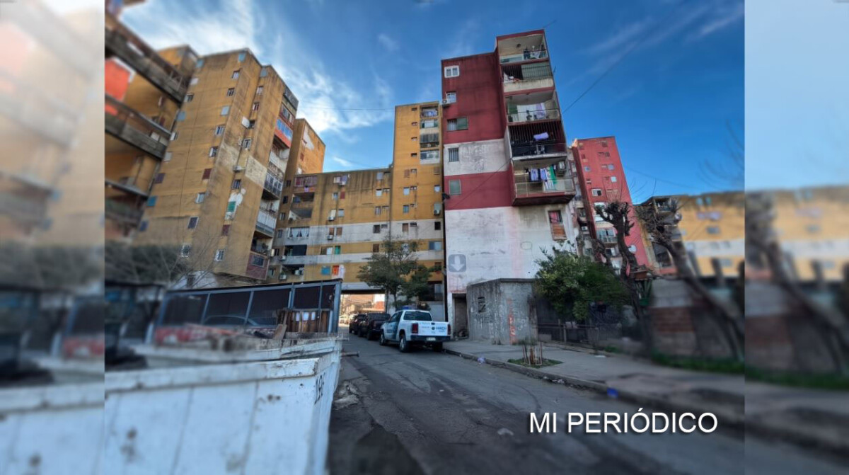 Tiroteo en Tres de Febrero: vista del interior del barrio Ejército de los Andes, en Ciudadela.